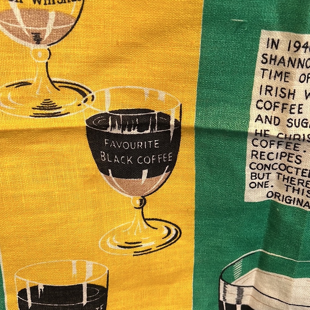 Vintage Irish Tea Towel by Dunmoy. - Picture 7 of 11